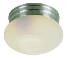 Trans Globe 3621 BN - 2 LT 10"" MUSHROOM MRBLZD GLS